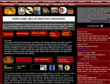 Tablet Screenshot of northdadearea.org